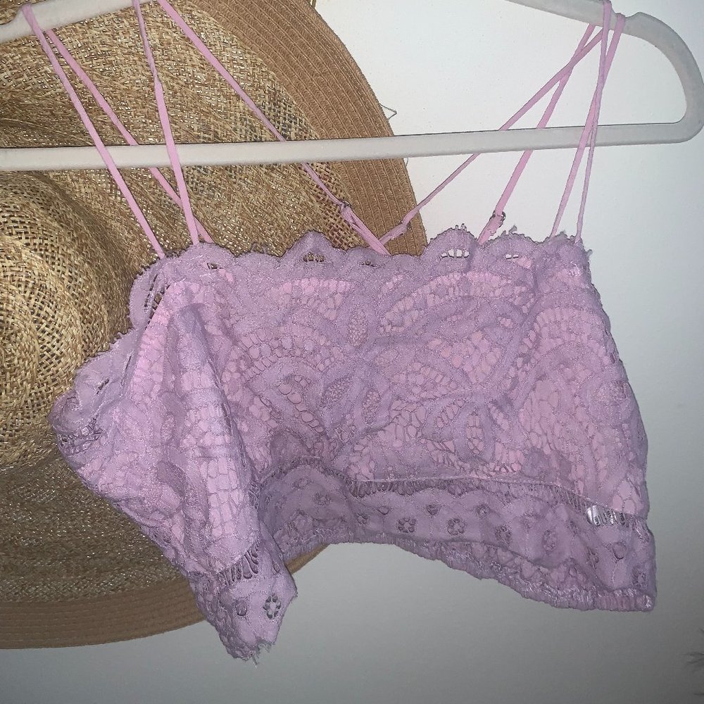 Pink Dee Elly Bralette Crop Top